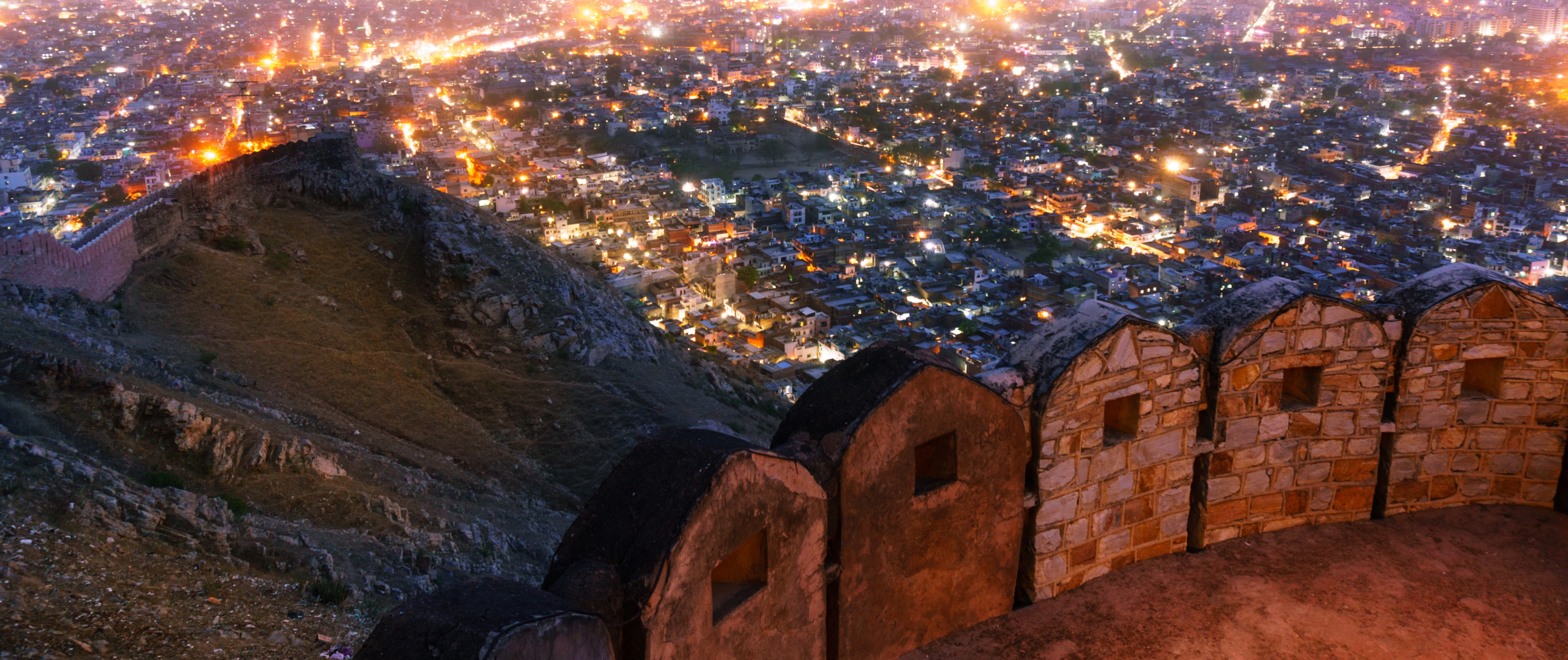 Car Rental Service in jaipur for Jaipur Night Tour Package